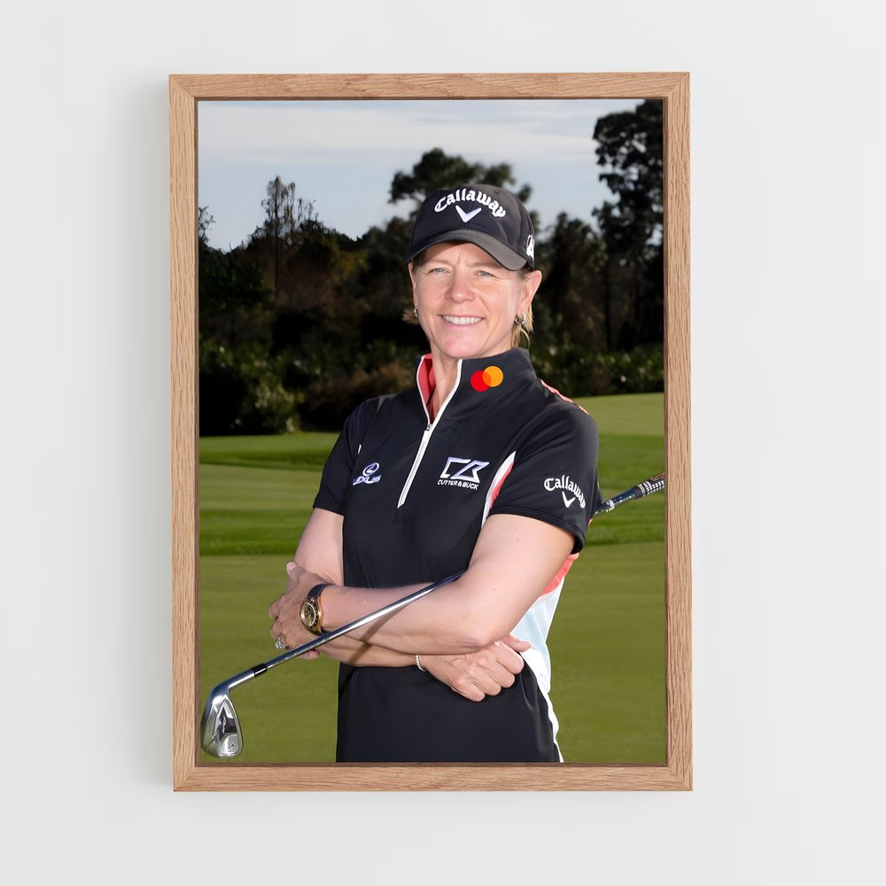 Poster La Maîtresse du Green – affiche Golf (vue 4)